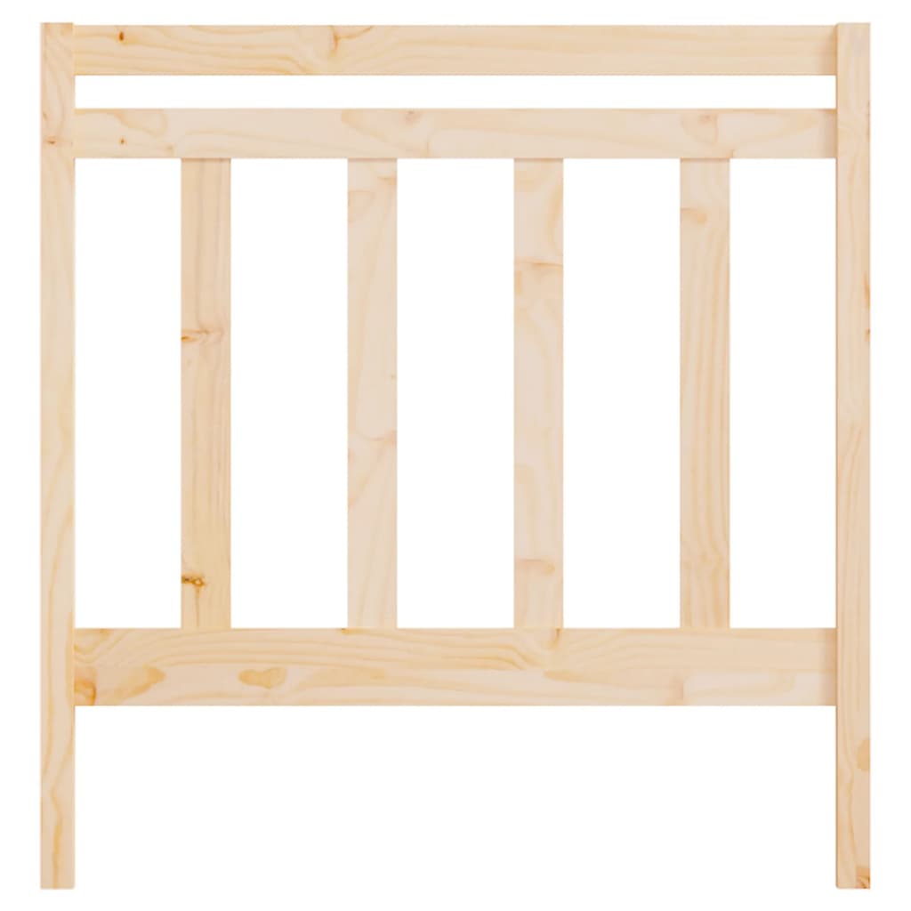Solid Pine Wood Headboard 95x4x100 cm - Elegant & Durable Design