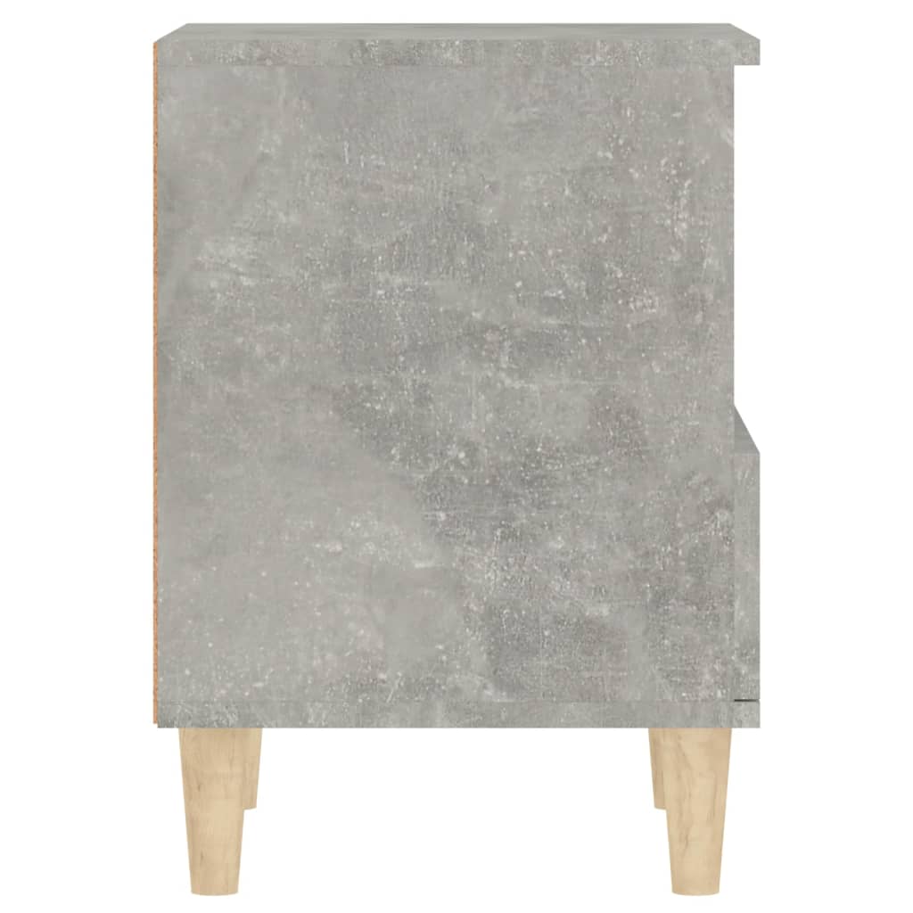 Concrete Grey Bedside Cabinets 2pcs - Sleek Design 40x35x50 cm