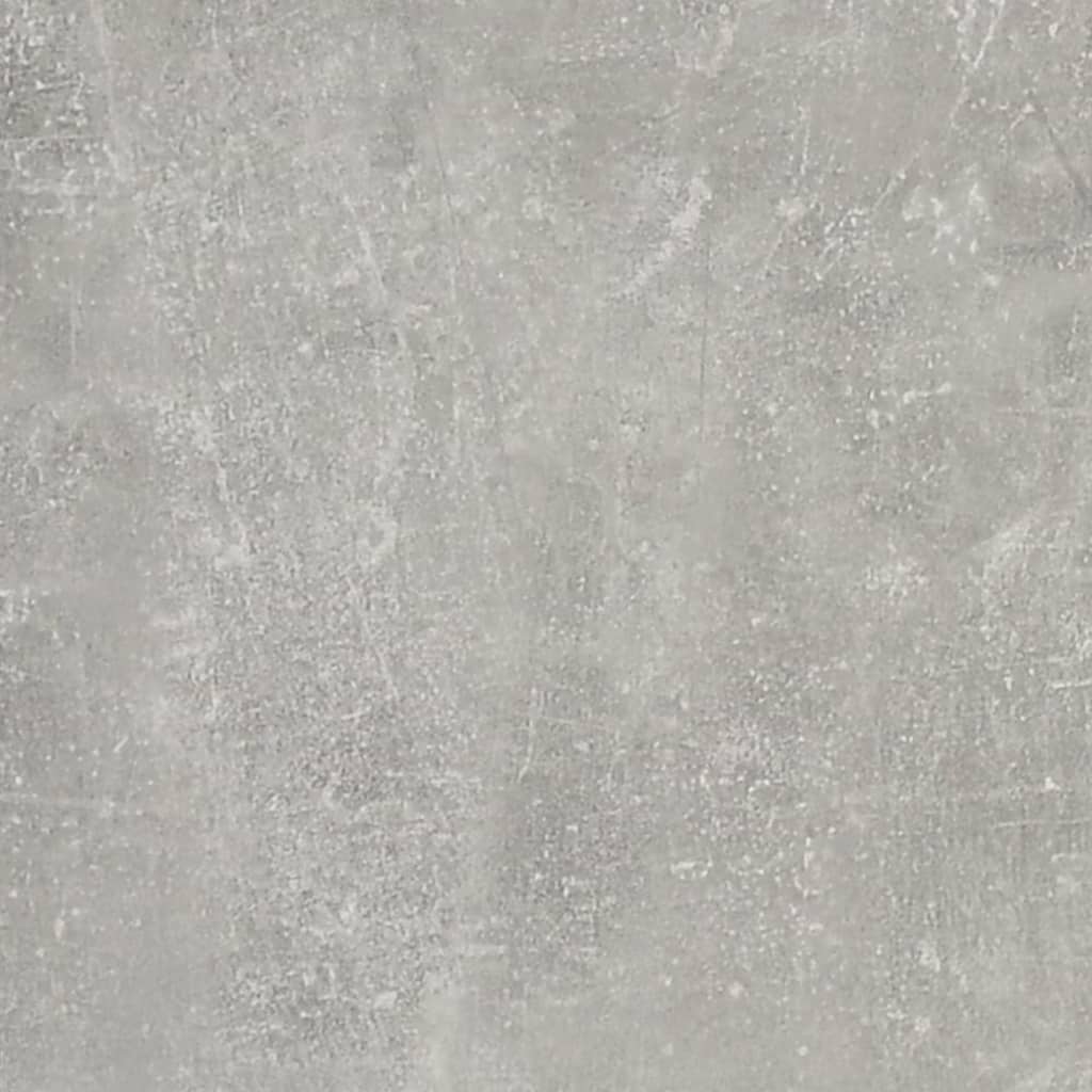 Concrete Grey Bedside Cabinet 40x35x50 cm - Modern Style Storage