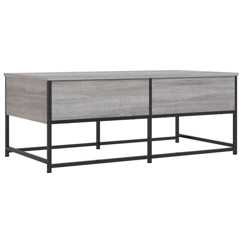 Coffee Table Grey Sonoma 100x51x40 cm Engineered Wood