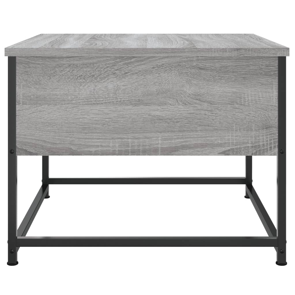 Coffee Table Grey Sonoma 51x51x40 cm Engineered Wood