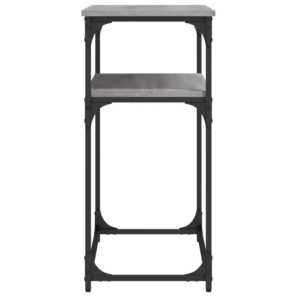 Sonoma Grey Console Table - 100x35.5x75cm Engineered Wood