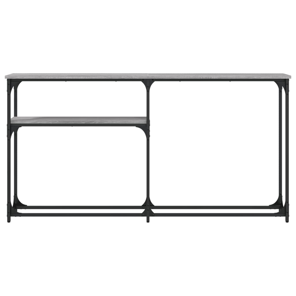 Sonoma Grey Console Table - 145x22.5x75cm Engineered Wood