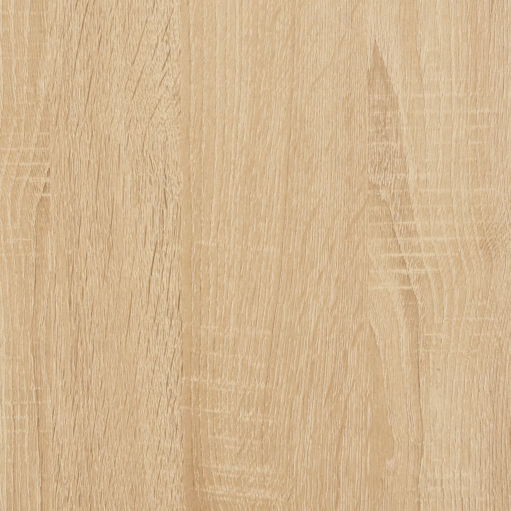 Sonoma Oak Console Table - Engineered Wood 100x40x75 cm