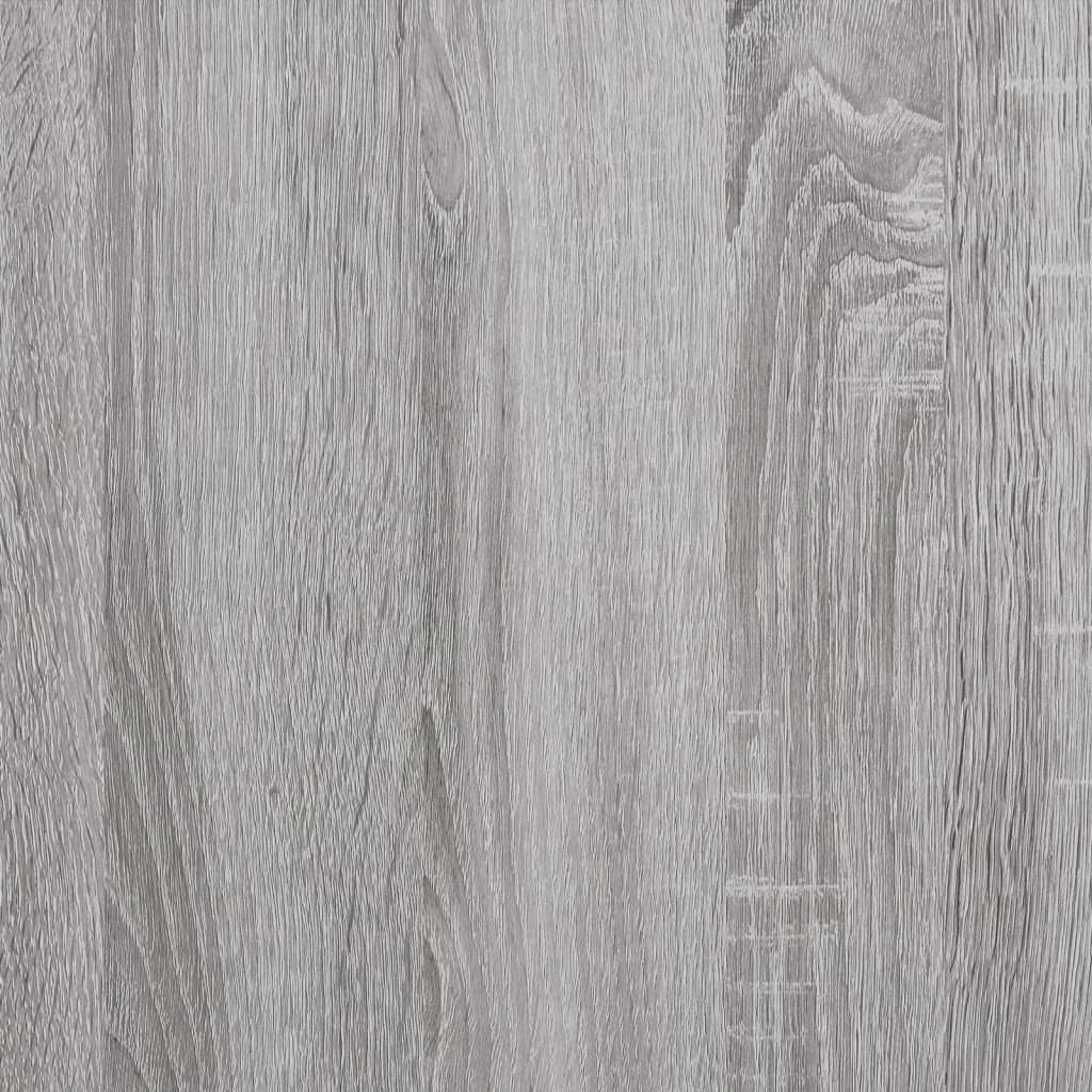 Sonoma Grey Console Table - 100x34.5x75 cm Engineered Wood