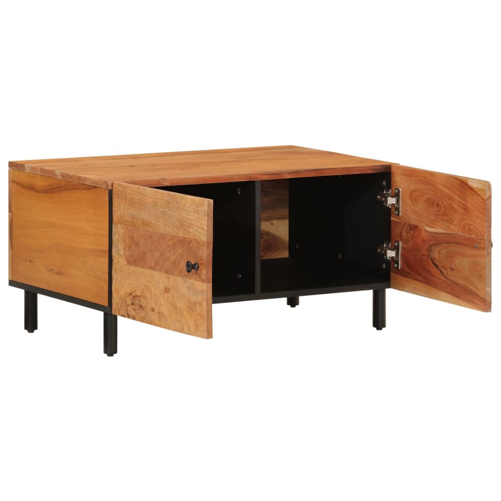 Coffee Table 80x50x40 cm Solid Wood Acacia