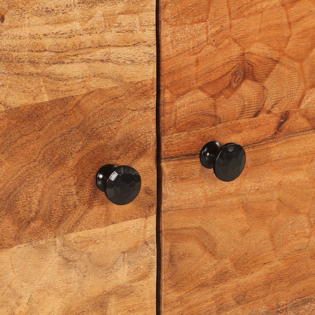 Coffee Table 80x50x40 cm Solid Wood Acacia
