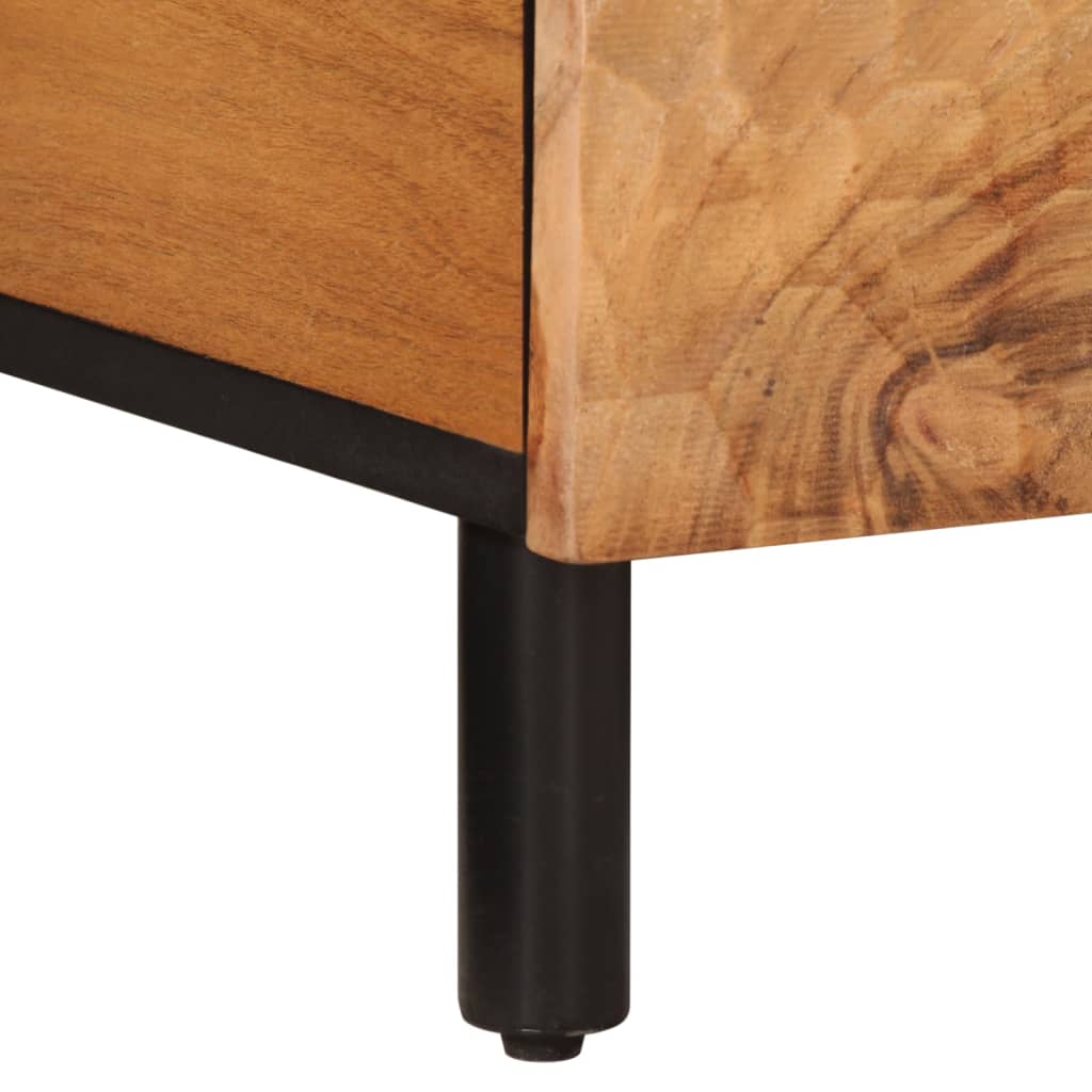 Coffee Table 80x50x40 cm Solid Wood Acacia