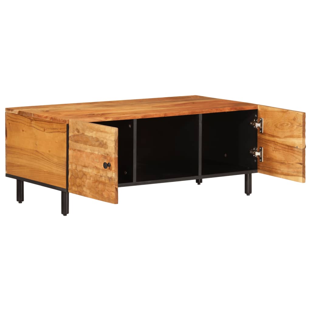 Coffee Table 100x54x40 cm Solid Wood Acacia