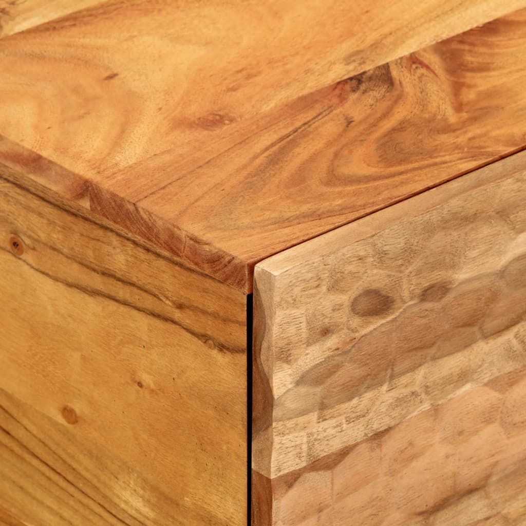 Coffee Table 100x54x40 cm Solid Wood Acacia