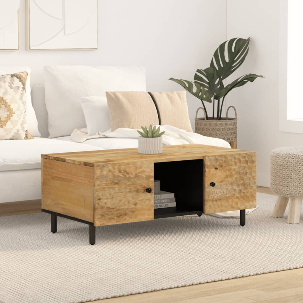 Coffee Table 100x54x40 cm Solid Wood Mango