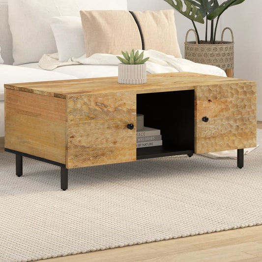 Coffee Table 100x54x40 cm Solid Wood Mango