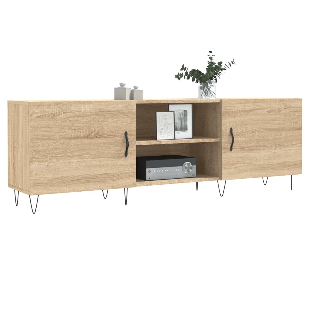 TV Cabinet Sonoma Oak 150x30x50 cm Engineered Wood