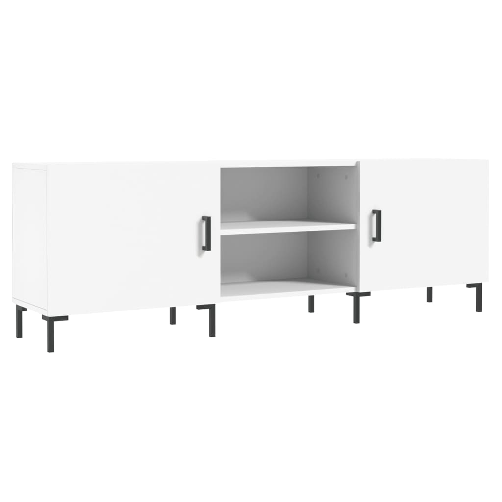 TV Cabinet White 150x30x50 cm Engineered Wood
