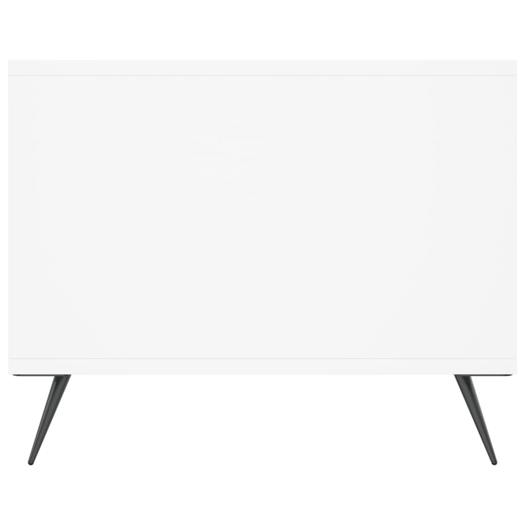 Coffee Table White 102x50x40 cm Engineered Wood