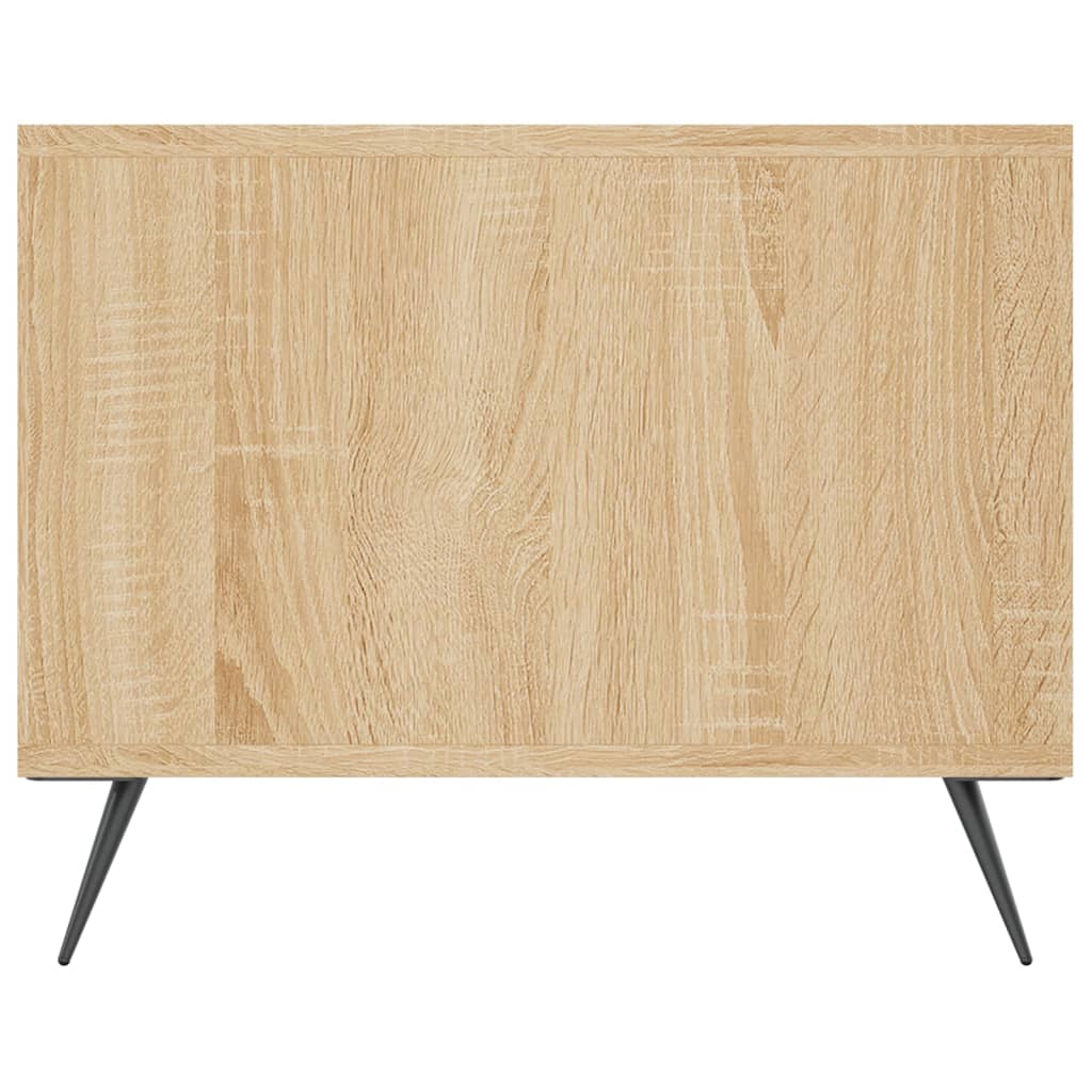 Coffee Table Sonoma Oak 102x50x40 cm Engineered Wood