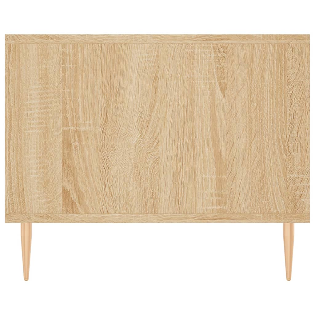 Coffee Table Sonoma Oak 102x50x40 cm Engineered Wood