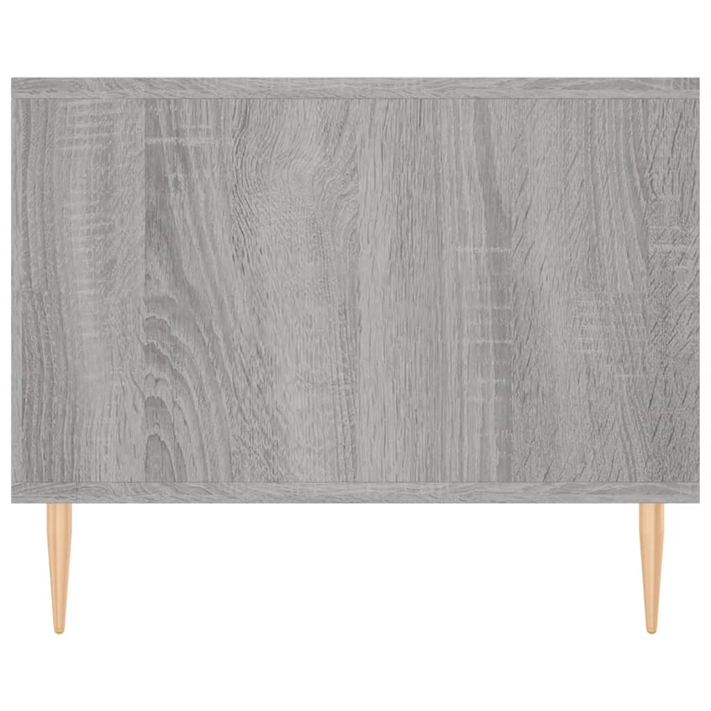 Coffee Table Grey Sonoma 102x50x40 cm Engineered Wood