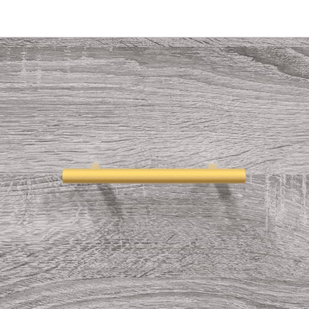 Coffee Table Grey Sonoma 102x50x40 cm Engineered Wood