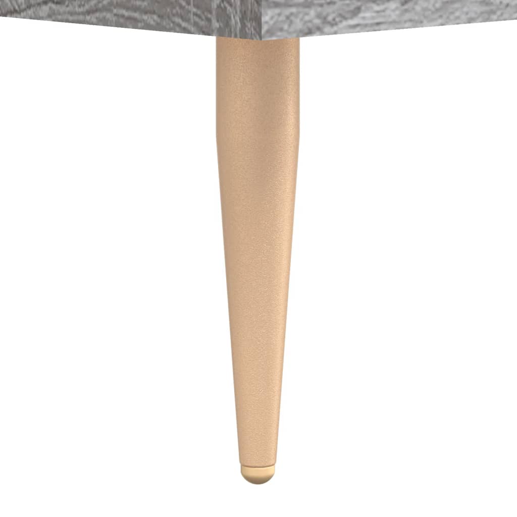 Coffee Table Grey Sonoma 102x50x40 cm Engineered Wood