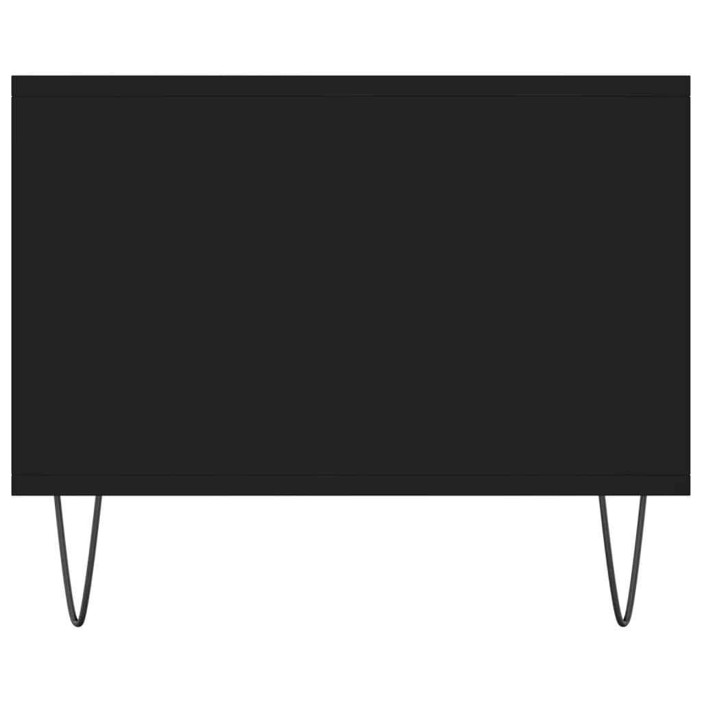 Coffee Table Black 102x50x40 cm Engineered Wood