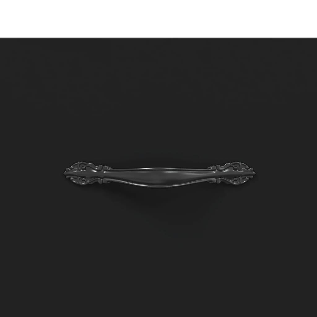 Coffee Table Black 102x50x40 cm Engineered Wood