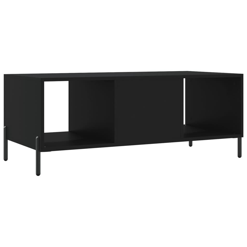 Coffee Table Black 102x50x40 cm Engineered Wood