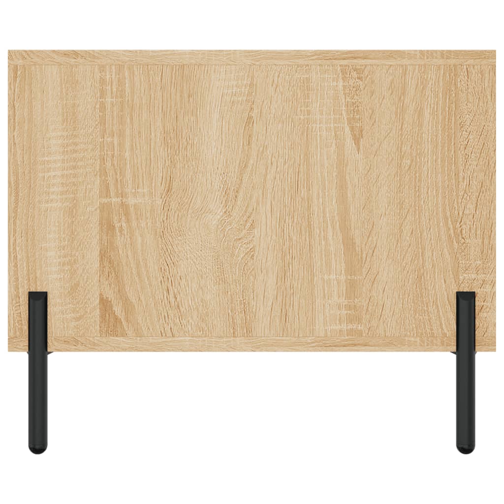 Coffee Table Sonoma Oak 102x50x40 cm Engineered Wood