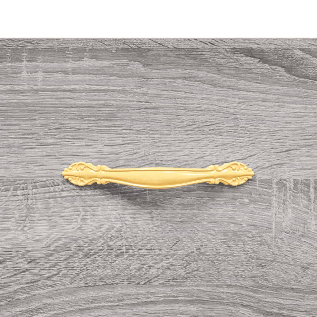 Coffee Table Grey Sonoma 50x50x40 cm Engineered Wood