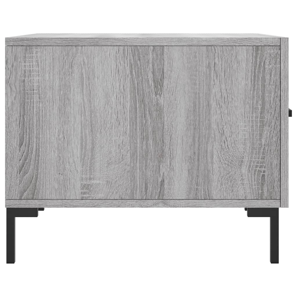 Coffee Table Grey Sonoma 50x50x40 cm Engineered Wood