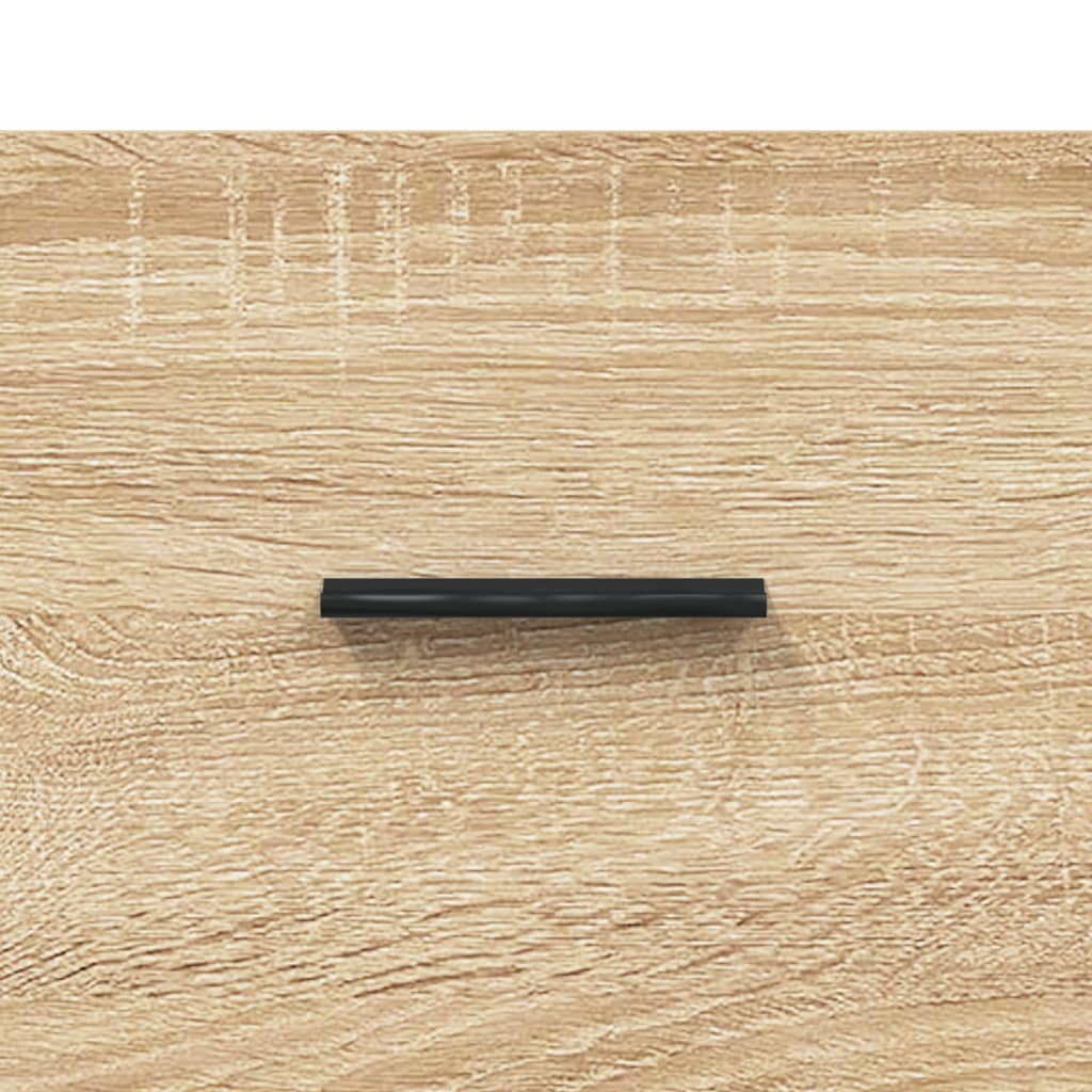 Coffee Table Sonoma Oak 50x50x40 cm Engineered Wood