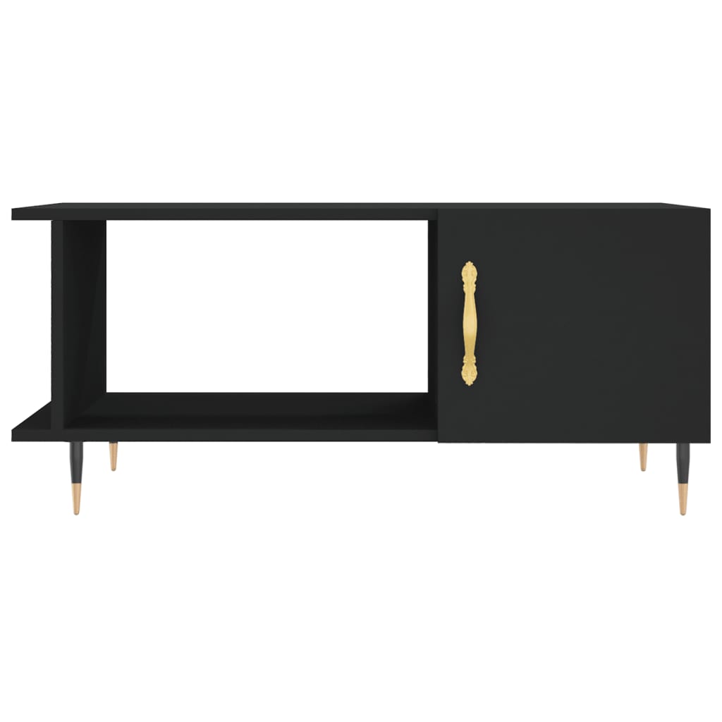 Coffee Table Black 90x50x40 cm Engineered Wood