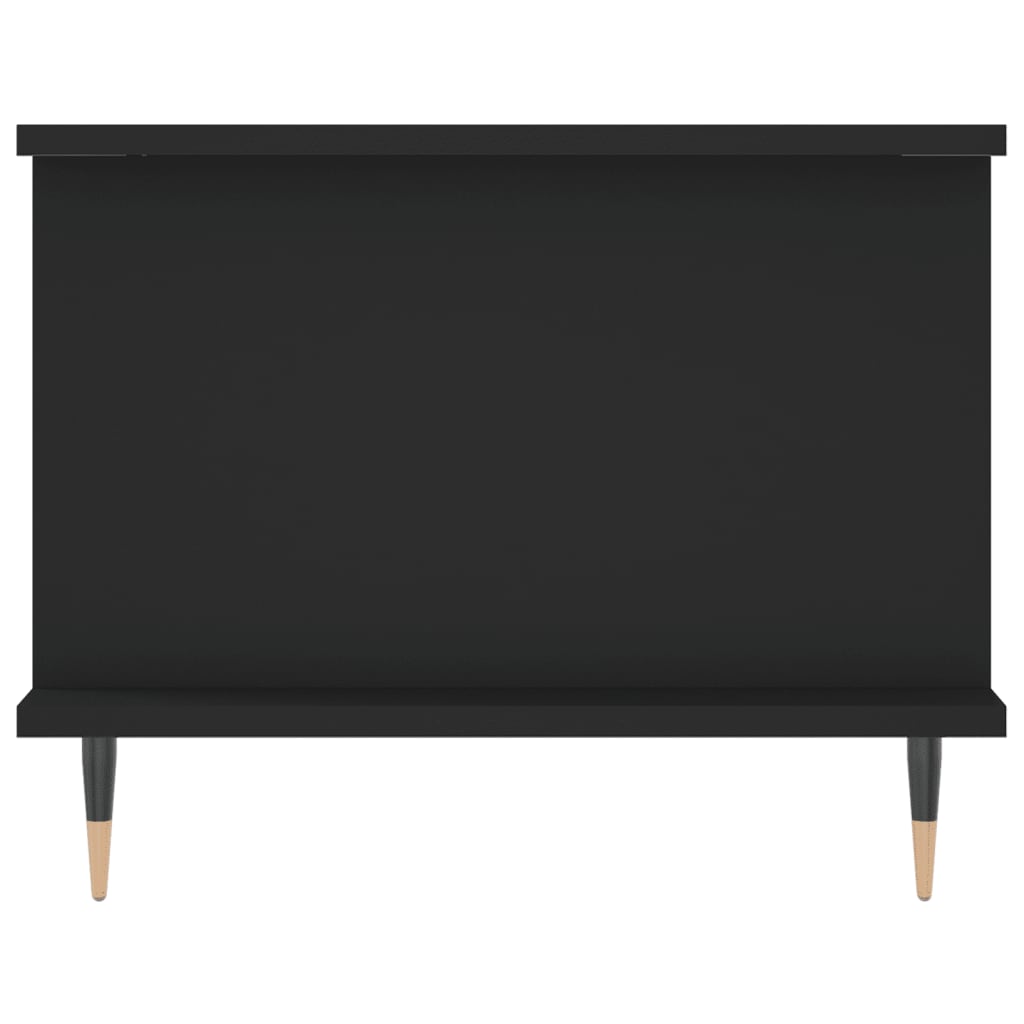 Coffee Table Black 90x50x40 cm Engineered Wood