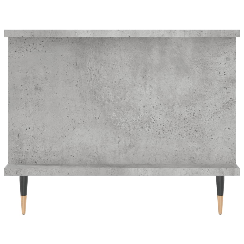 Coffee Table Concrete Grey 90x50x40 cm Engineered Wood