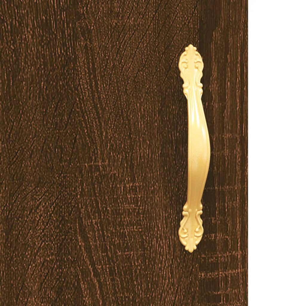 Coffee Table Brown Oak 90x50x40 cm Engineered Wood