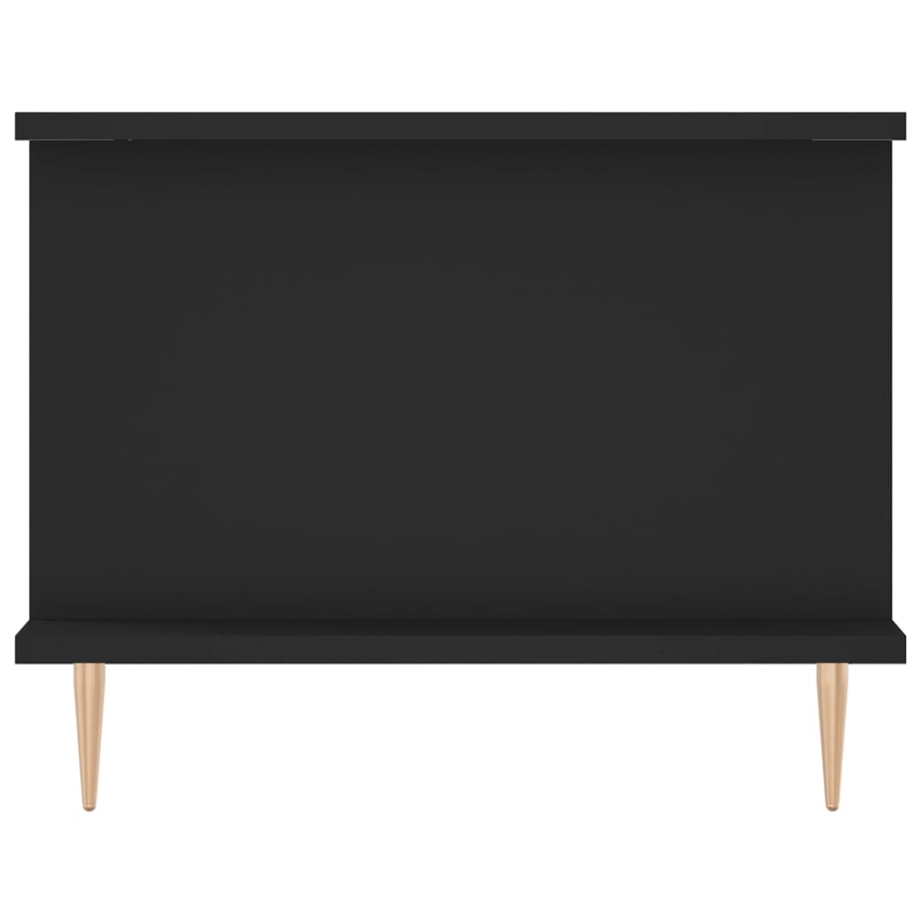 Coffee Table Black 90x50x40 cm Engineered Wood