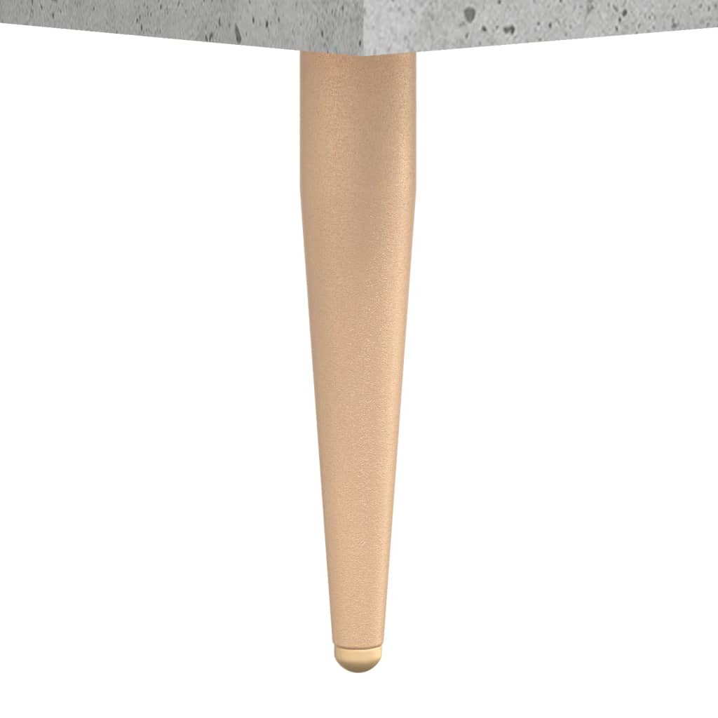 Coffee Table Concrete Grey 90x50x40 cm Engineered Wood