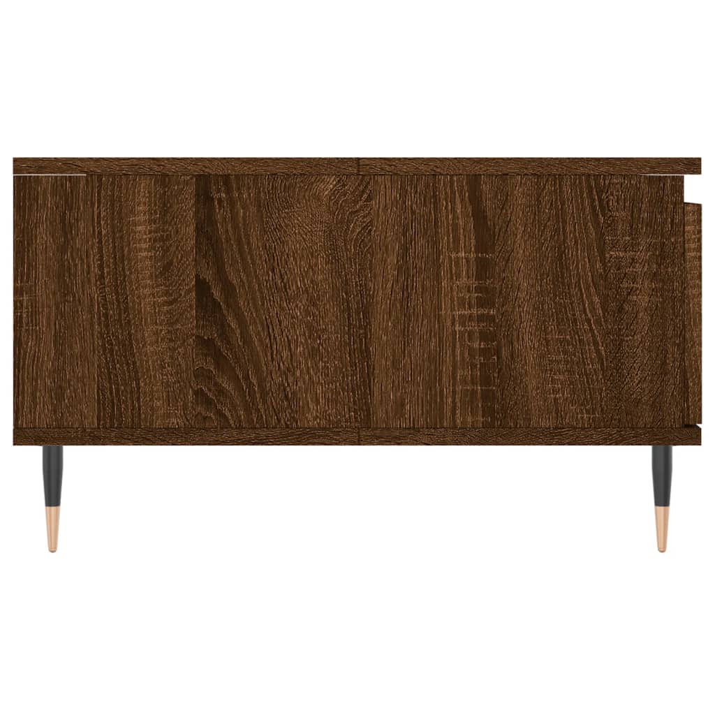 Coffee Table Brown Oak 90x60x35 cm Engineered Wood