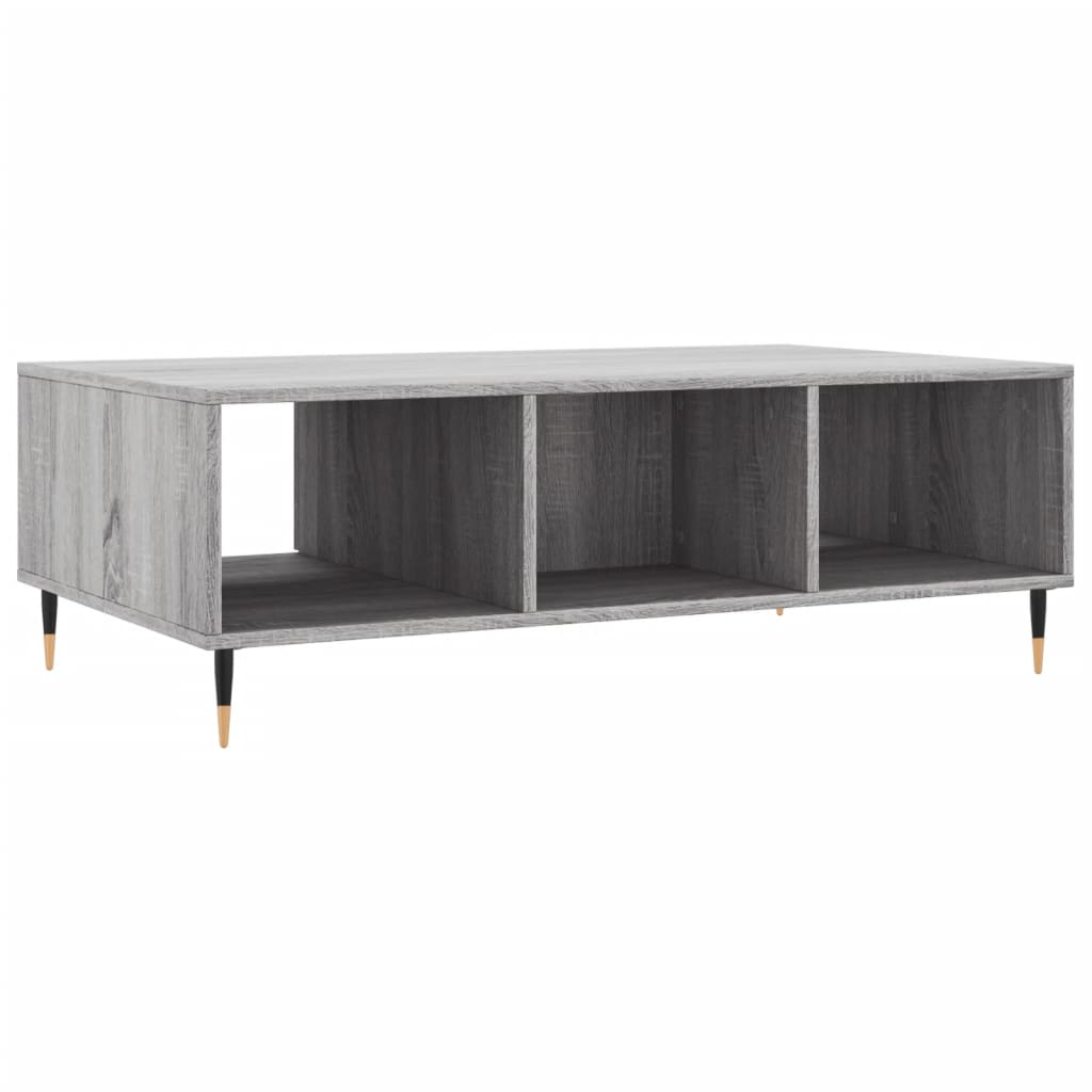 Coffee Table Grey Sonoma 104x60x35 cm Engineered Wood