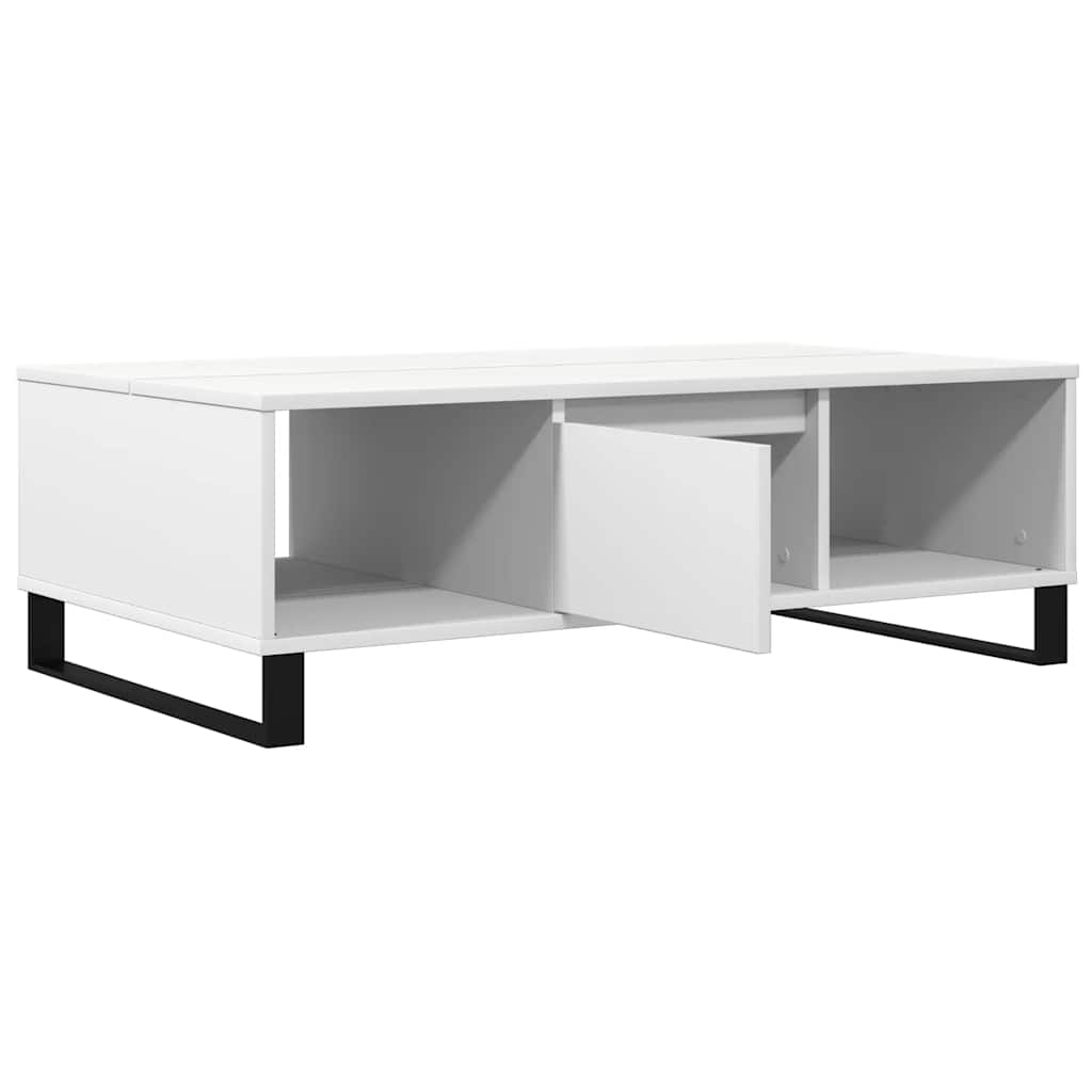 Coffee Table White 104x60x35 cm Engineered Wood