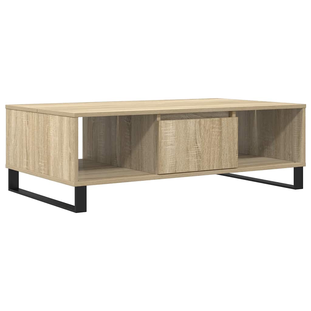 Coffee Table Sonoma Oak 104x60x35 cm Engineered Wood