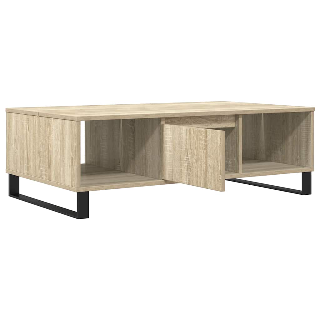 Coffee Table Sonoma Oak 104x60x35 cm Engineered Wood