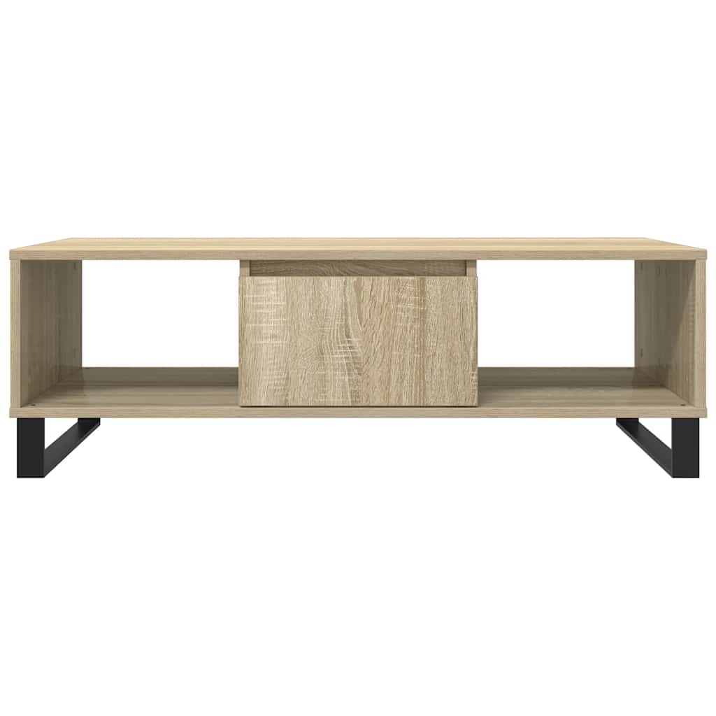Coffee Table Sonoma Oak 104x60x35 cm Engineered Wood