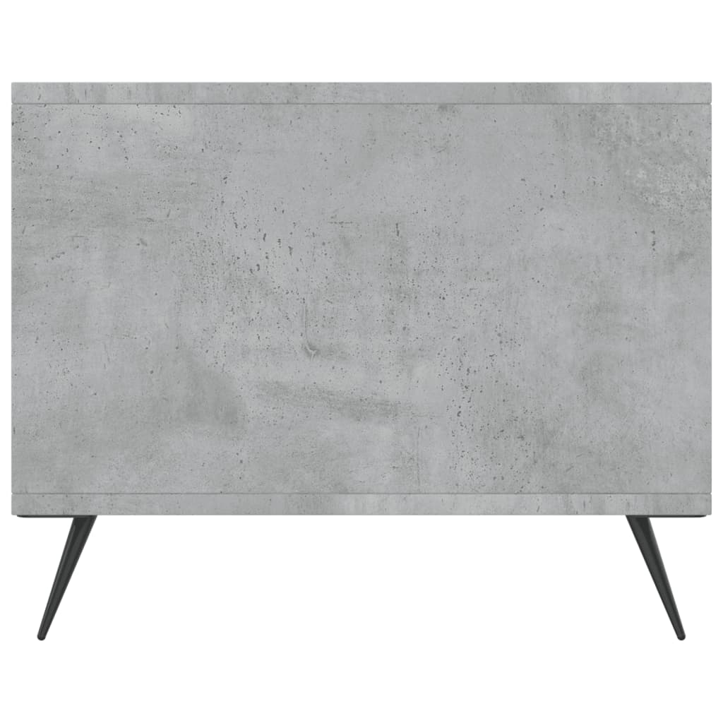 Coffee Table Concrete Grey 90x50x40 cm Engineered Wood