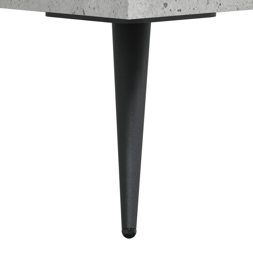 Coffee Table Concrete Grey 90x50x40 cm Engineered Wood