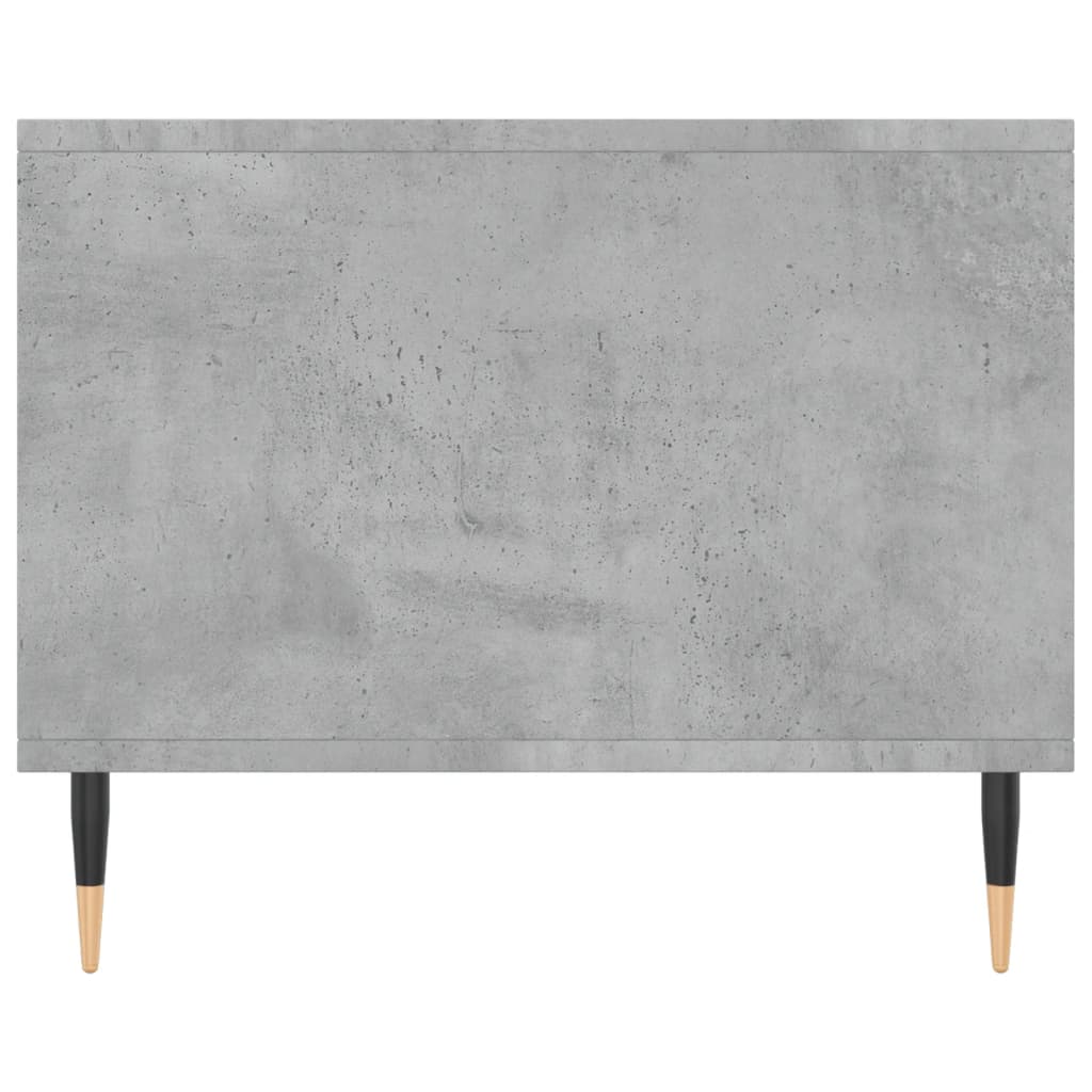 Coffee Table Concrete Grey 90x50x40 cm Engineered Wood