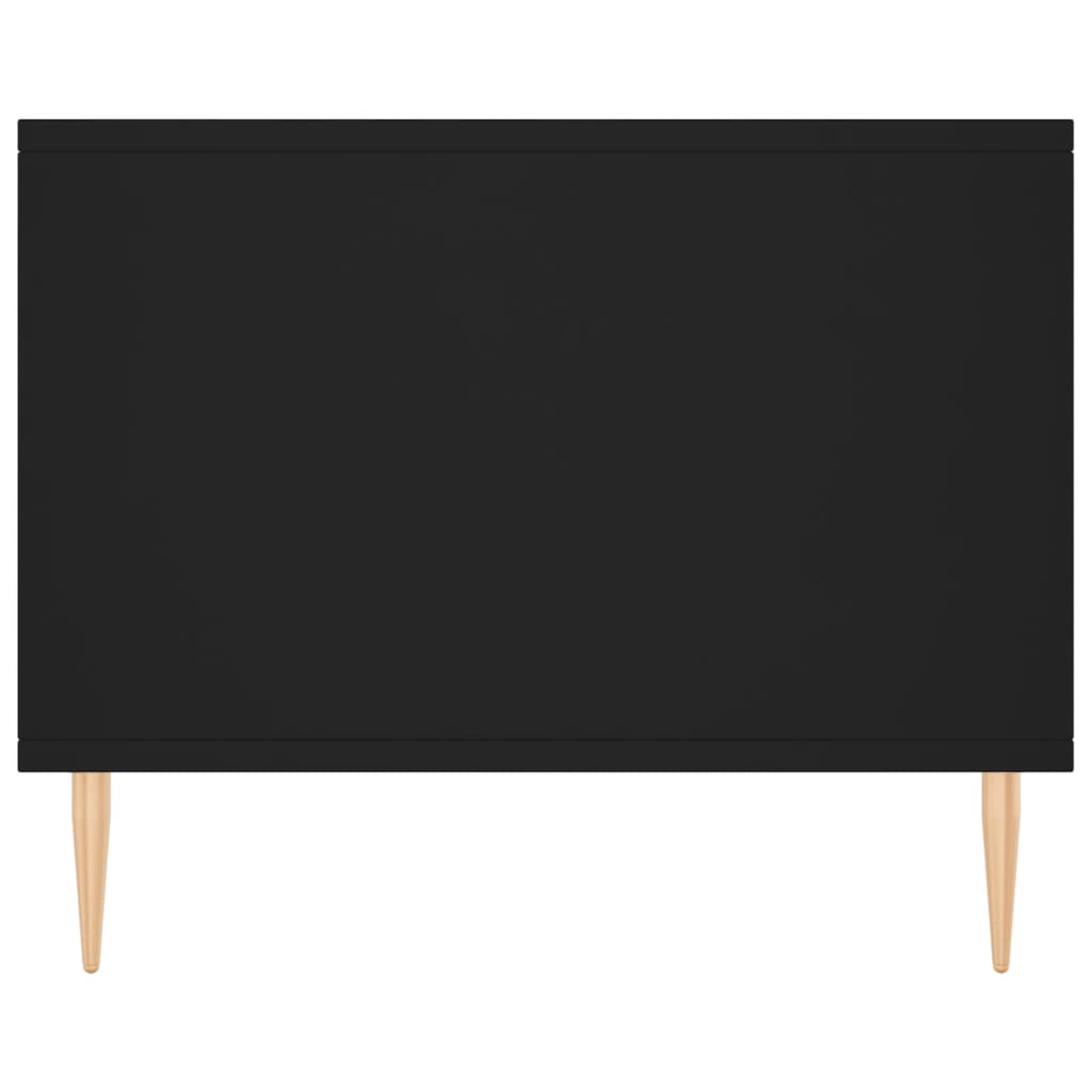Coffee Table Black 90x50x40 cm Engineered Wood
