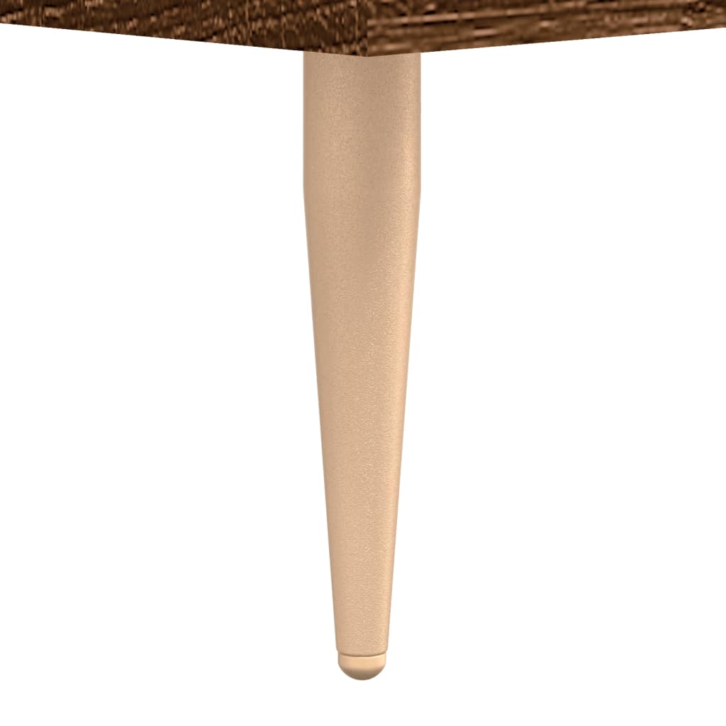 Coffee Table Brown Oak 90x50x40 cm Engineered Wood