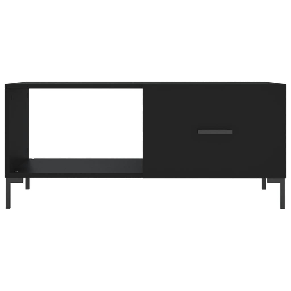 Coffee Table Black 90x50x40 cm Engineered Wood
