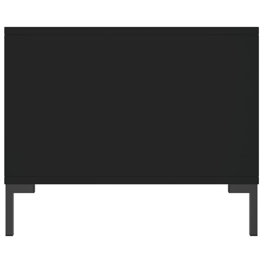 Coffee Table Black 90x50x40 cm Engineered Wood